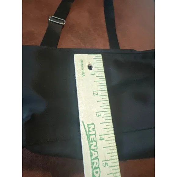 Ihkwip mini tote encore edition Black Nylon Quilted Crossbody Bag Satchel Travel - Picture 4 of 8